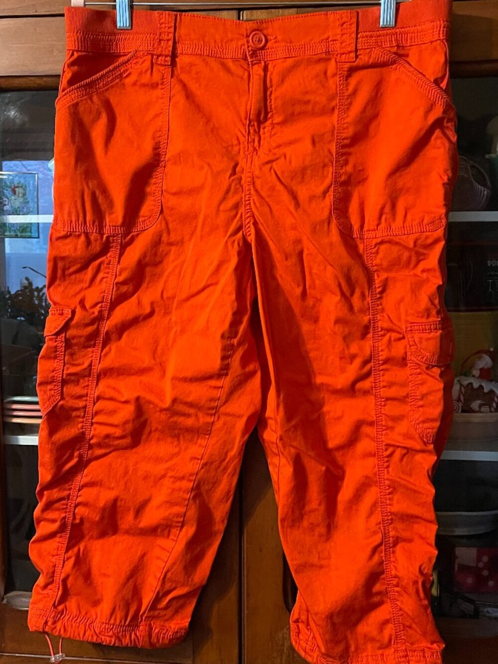 Style & Co Women's Mid-Rise Cargo Capri Pants Size 16 - Picture 3 of 5